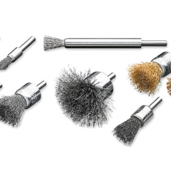 Brush brushes with rod