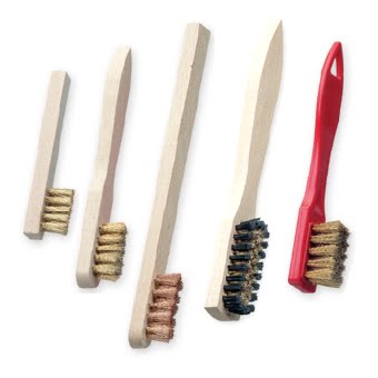 Fine, precision hand brushes for professional applications