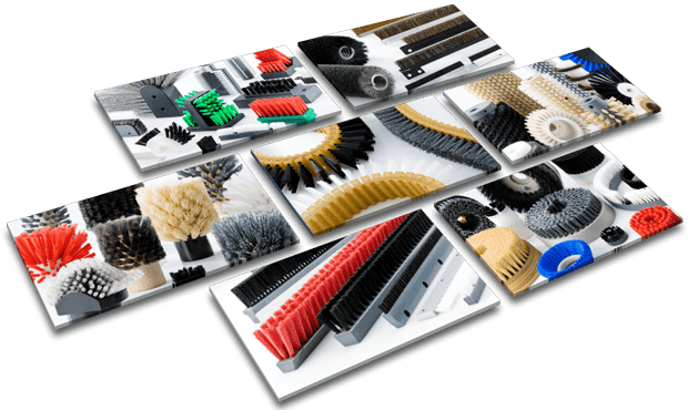 Industrial and technical brushes